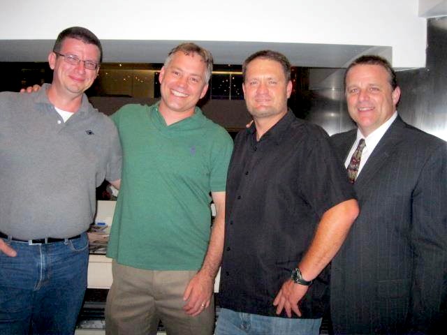 Left to Right: Todd Gerber, John Dixon, Kyle Steele and Peter Aragno